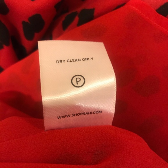 NWOT Rahi XS Red Leopard Scarlett Dress X Small - Picture 11 of 11